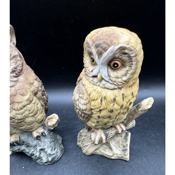 2 Vintage Ceramic Owls Made in Japan & Hand Painted Andrea Sadak? - Picture 5 of 11
